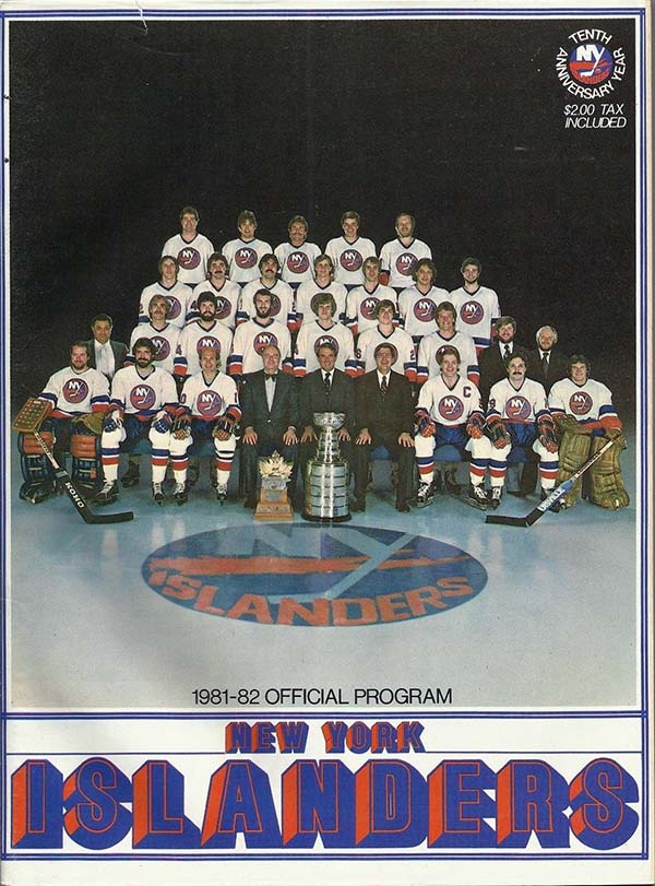 NHL Program New York Islanders (198182) SportsPaper.info