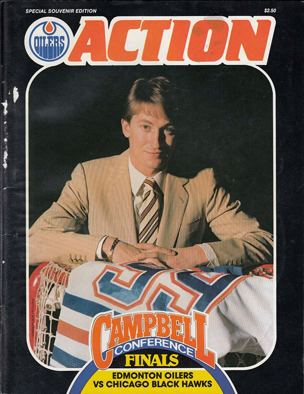 NHL Program: Edmonton Oilers (1984-85)