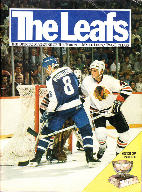 NHL Program: Toronto Maple Leafs (1984-85) | SportsPaper.info