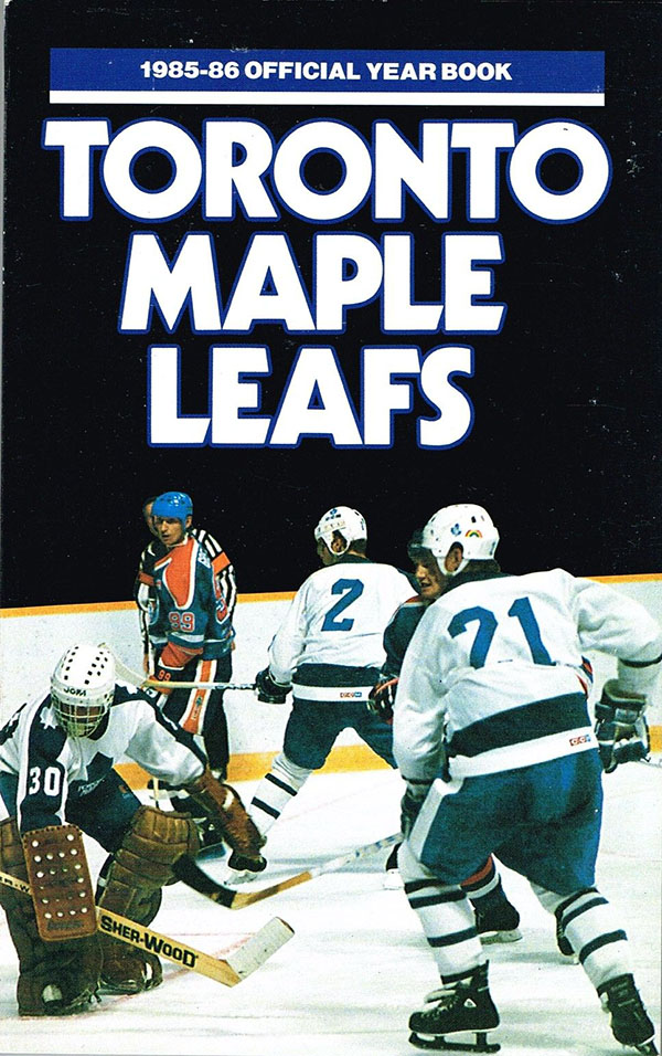 NHL Media Guide: Toronto Maple Leafs (1985-86)