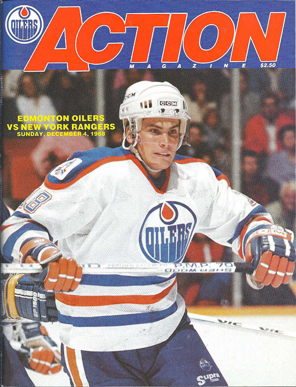 NHL Program: Edmonton Oilers (1988-89) | SportsPaper.info