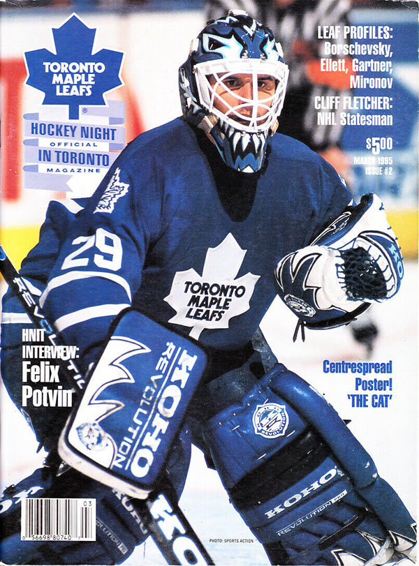 NHL Program: Toronto Maple Leafs (1994-95)