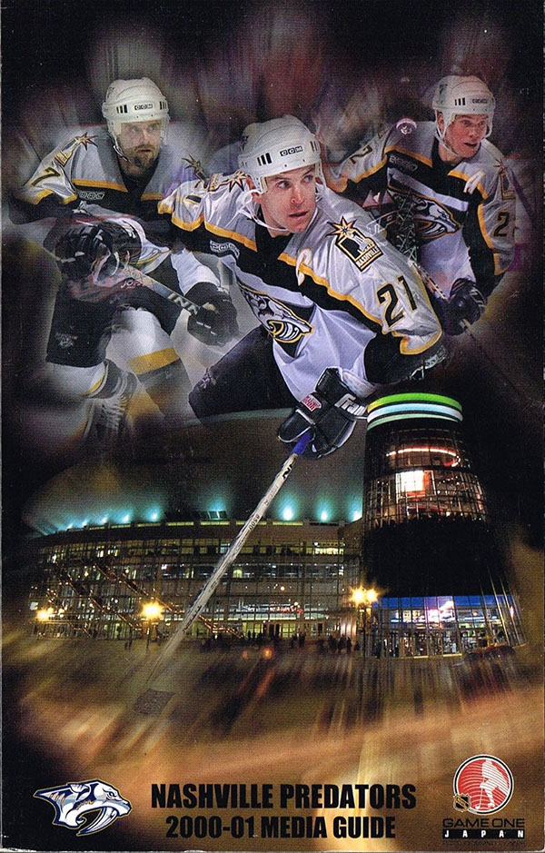 NHL Media Guide: Nashville Predators (2000-01)