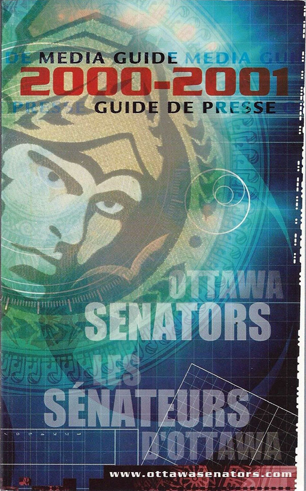 NHL Media Guide: Ottawa Senators (2000-01)