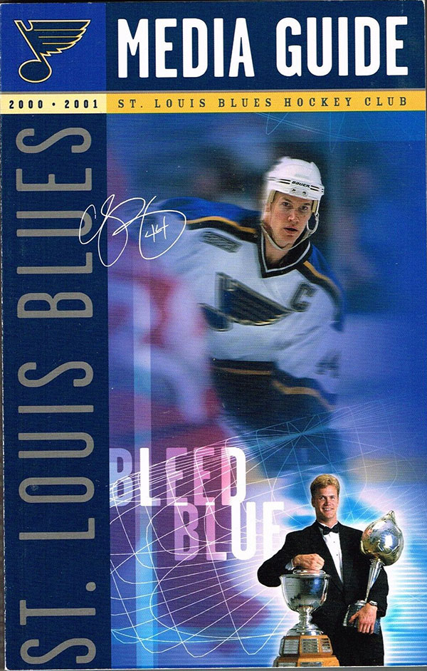 NHL Media Guide: St. Louis Blues (2000-01)