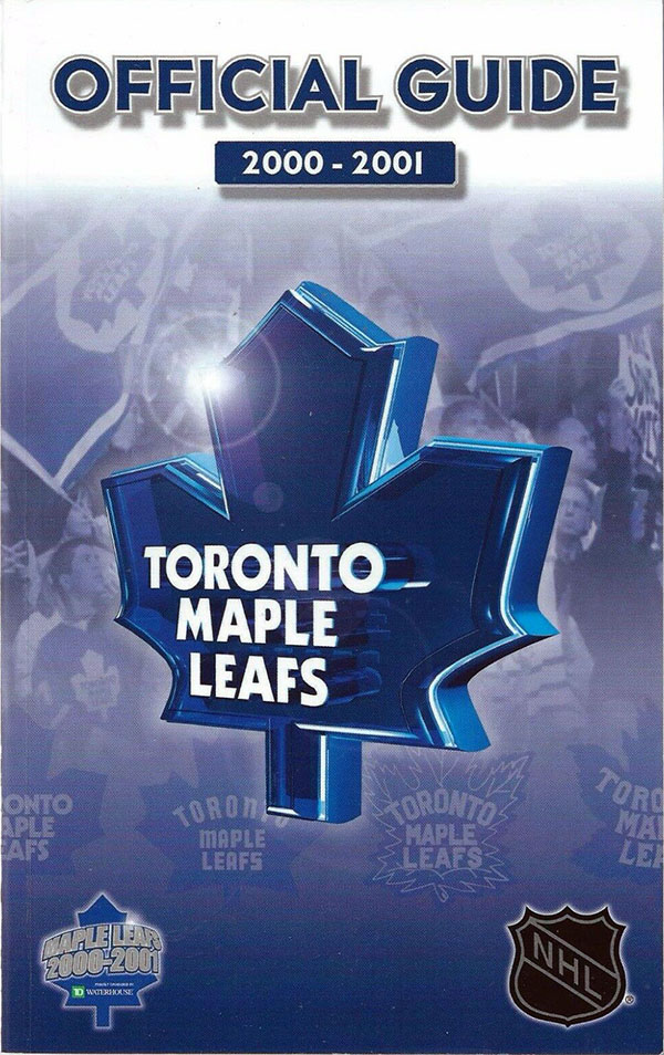 NHL Media Guide: Toronto Maple Leafs (2000-01)