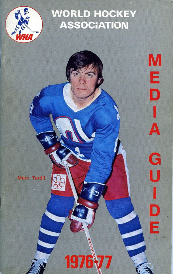 WHA Media Guide: World Hockey Association (1976-77)