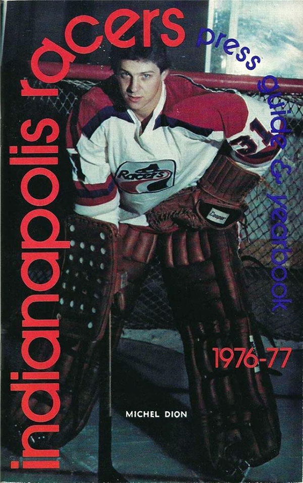 WHA Media Guide: Indianapolis Racers (1976-77)