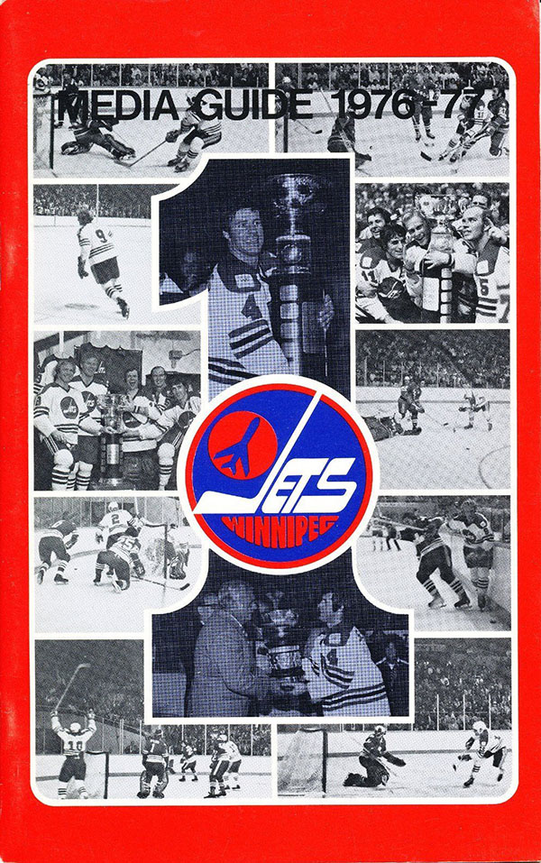 WHA Media Guide: Winnipeg Jets (1976-77)