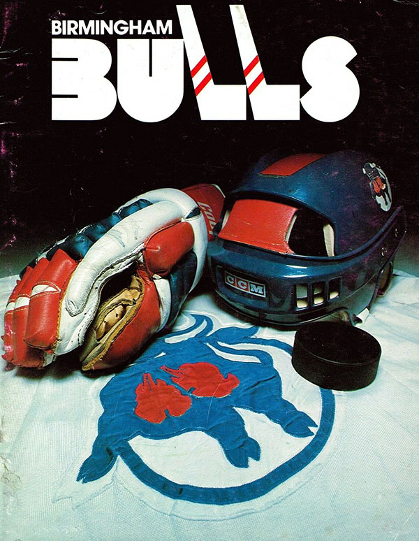 WHA Program: Birmingham Bulls (1976-77)