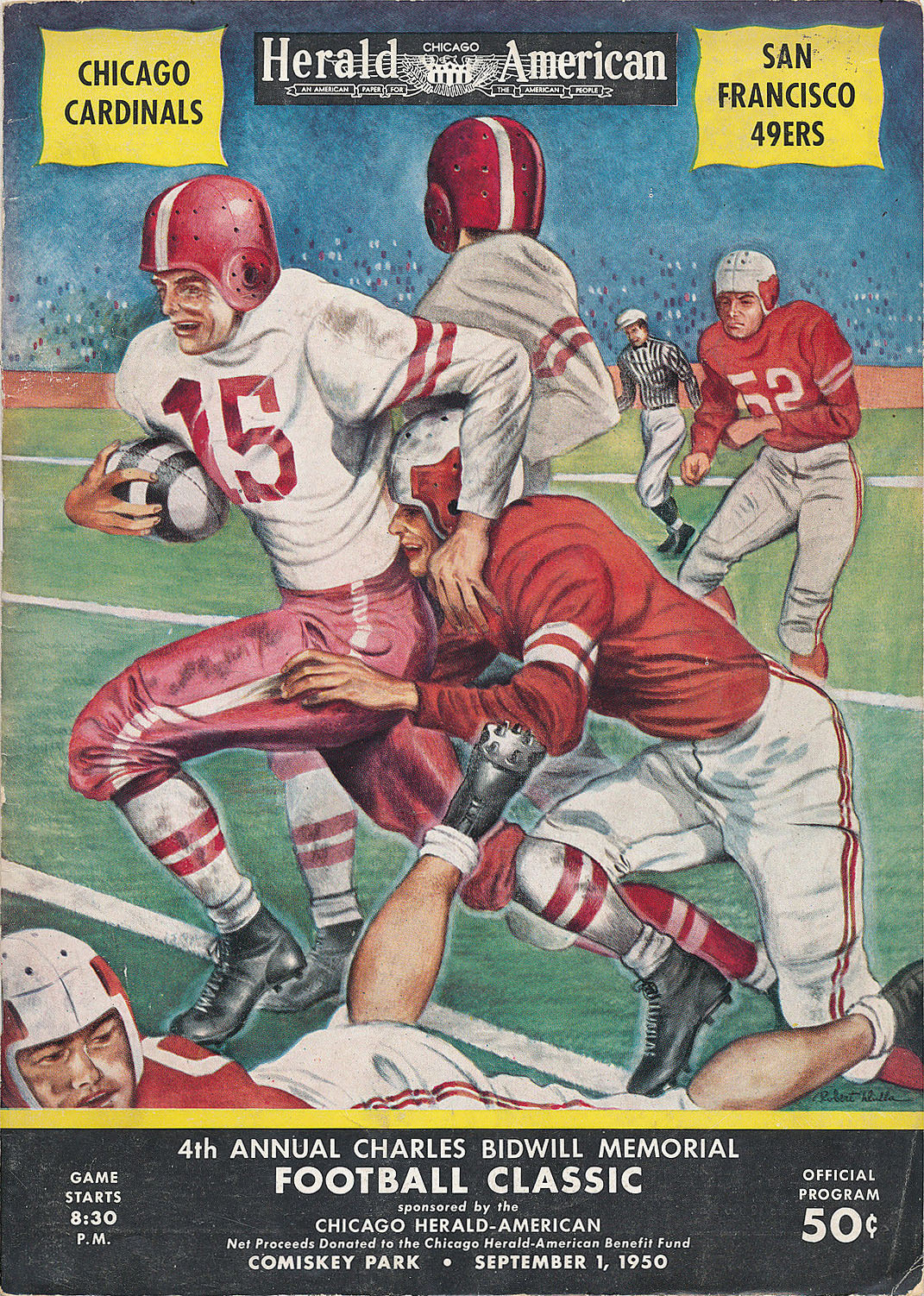 Chicago Cardinals vs. San Francisco 49ers (September 1, 1950 ...