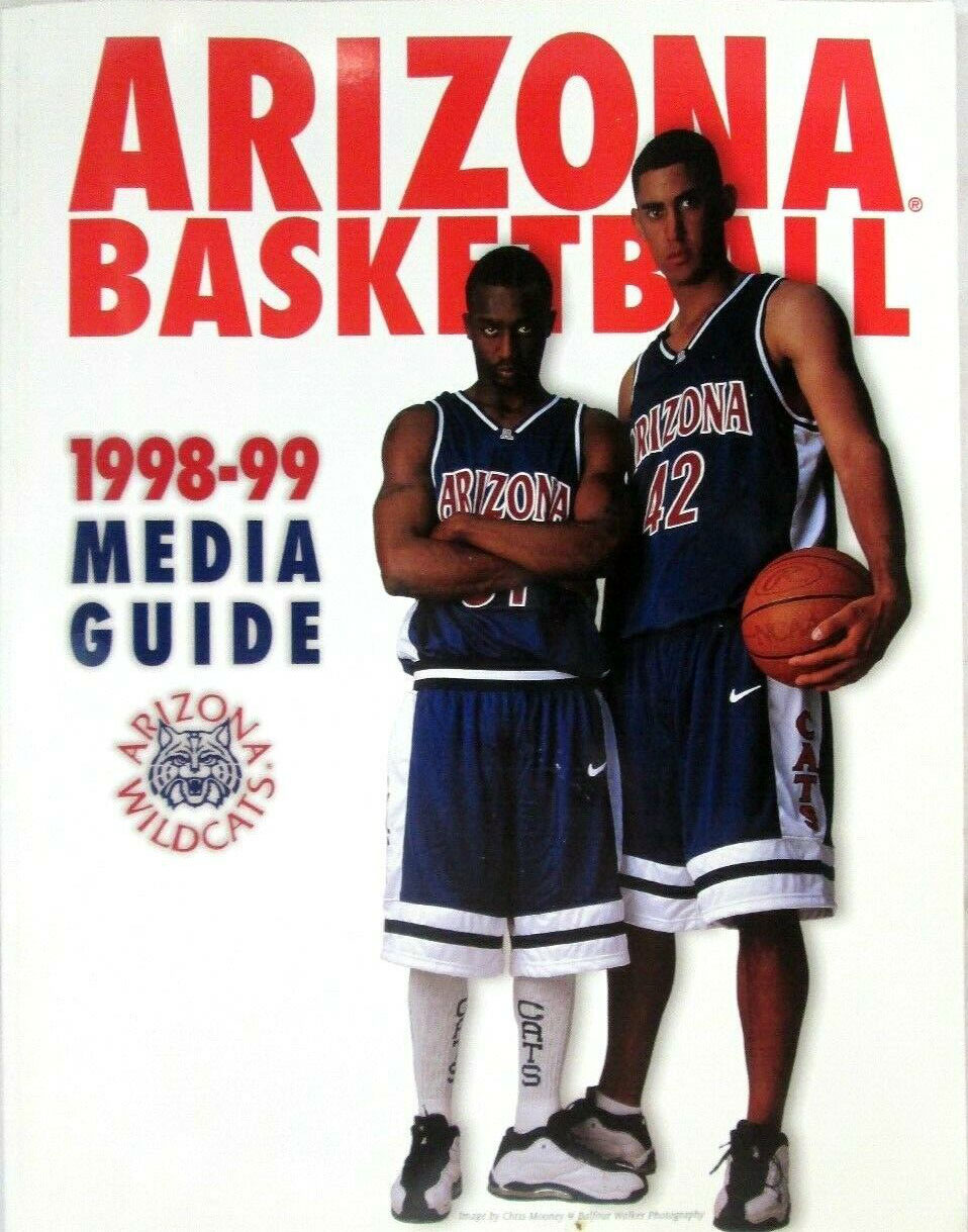 199899 Arizona Wildcats men's basketball media guide SportsPaper Wiki