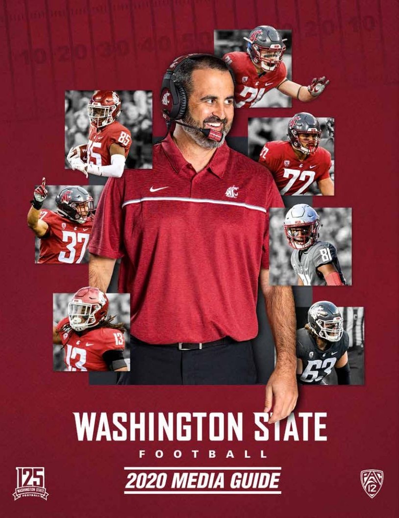 2020 Washington State Cougars football media guide SportsPaper Wiki