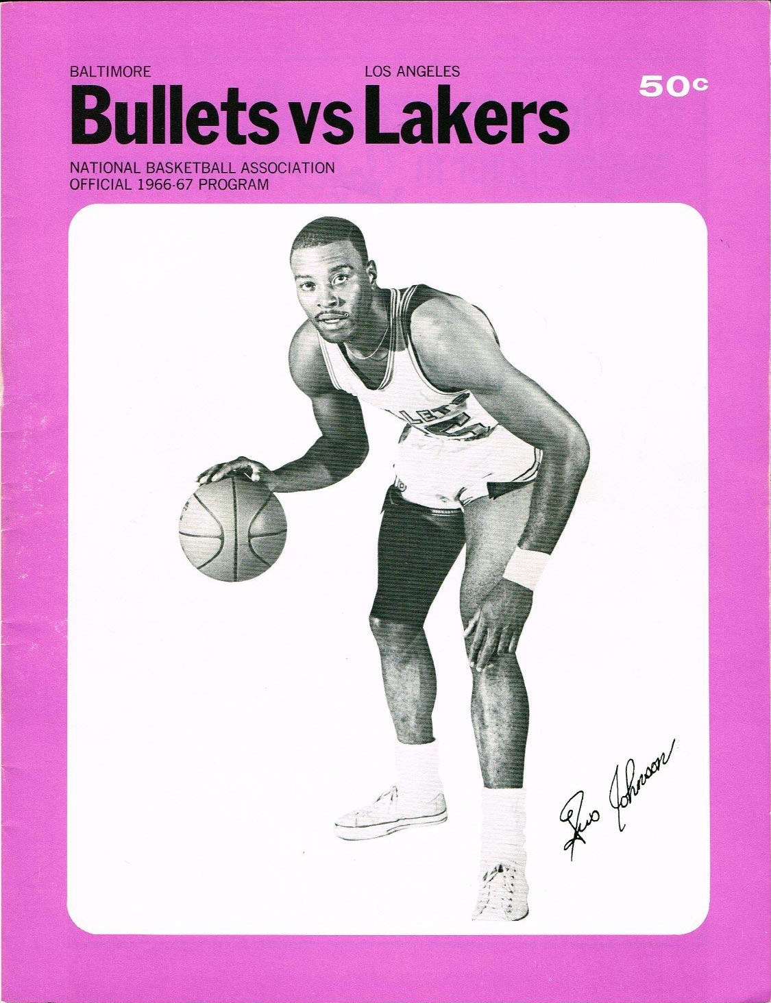 Baltimore Bullets Program SportsPaper Wiki