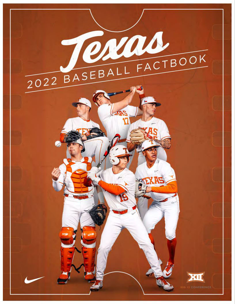 2022 Texas Longhorns baseball media guide SportsPaper Wiki