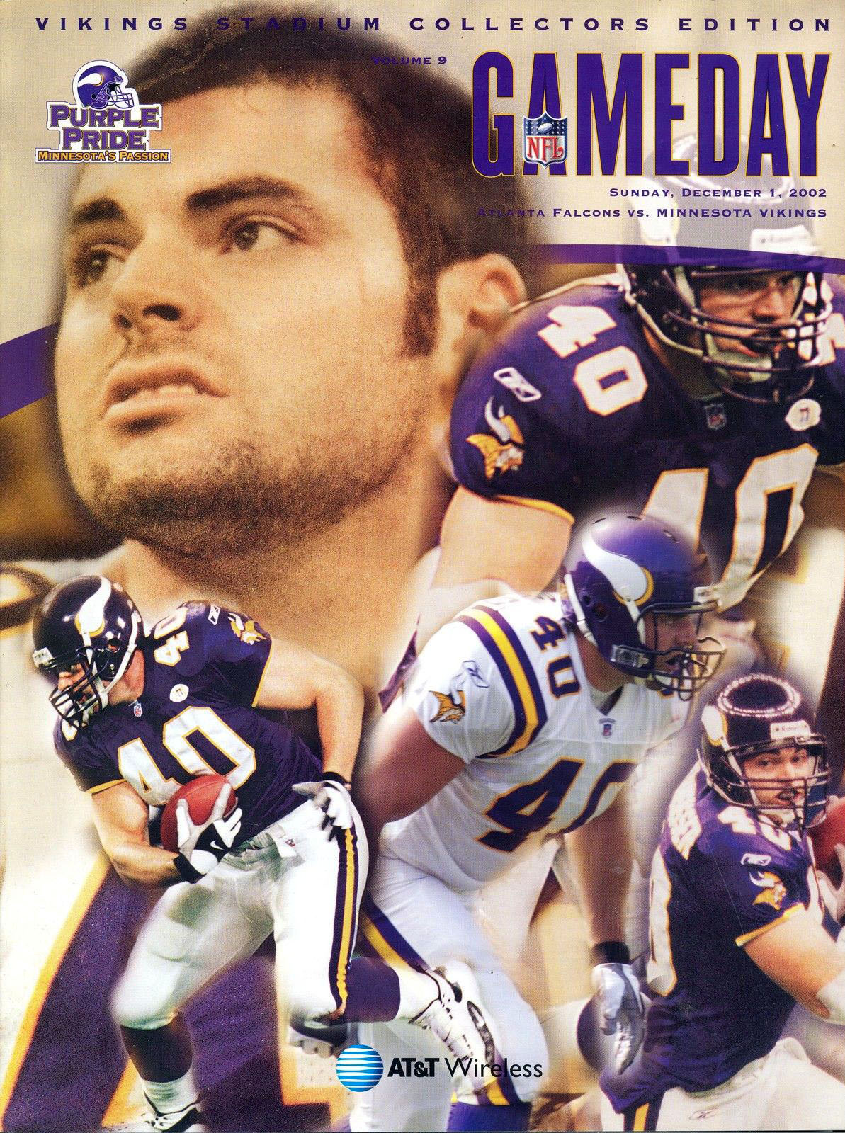 Minnesota Vikings Vs Atlanta Falcons December 1 2002 SportsPaper Wiki   Nfl Game Program 2002 12 01 Atl Min 