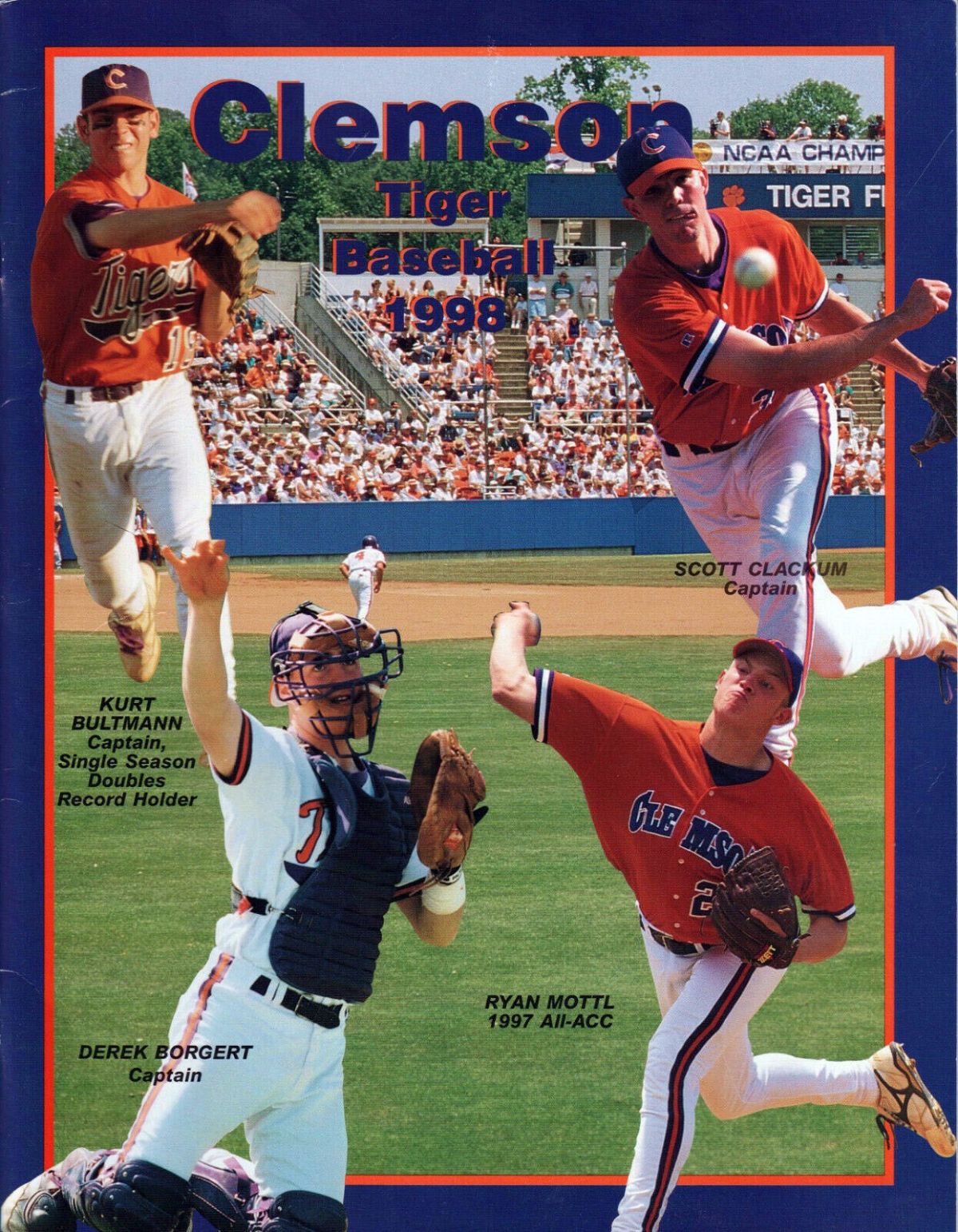 1998 Clemson Tigers baseball media guide SportsPaper Wiki