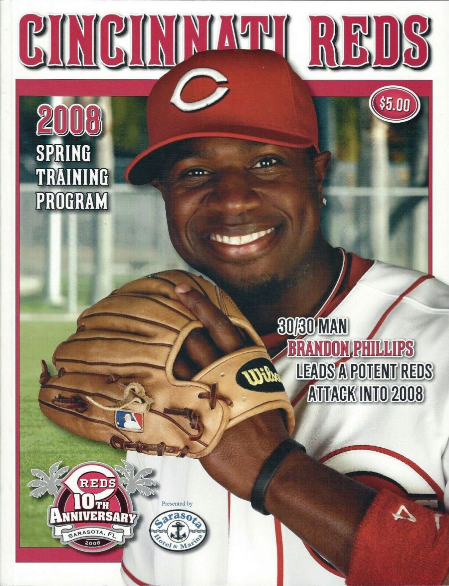 2008 Cincinnati Reds spring training program SportsPaper Wiki