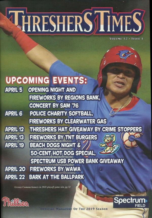 Milb-program clearwater-threshers 2019.jpg