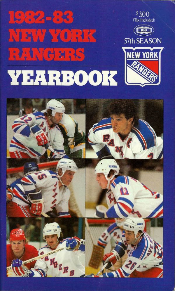 1982-83 New York Rangers media guide - SportsPaper Wiki