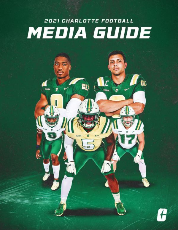 2021 Charlotte 49ers football media guide SportsPaper Wiki