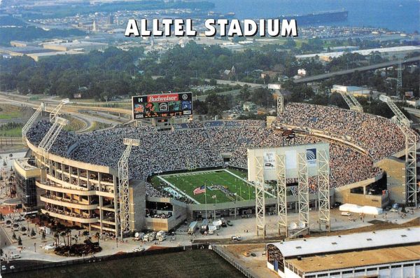 Alltel Stadium postcard