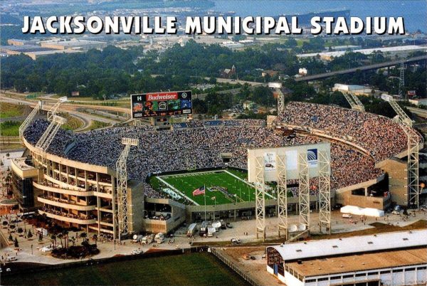 Jacksonville Municipal Stadium postcard
