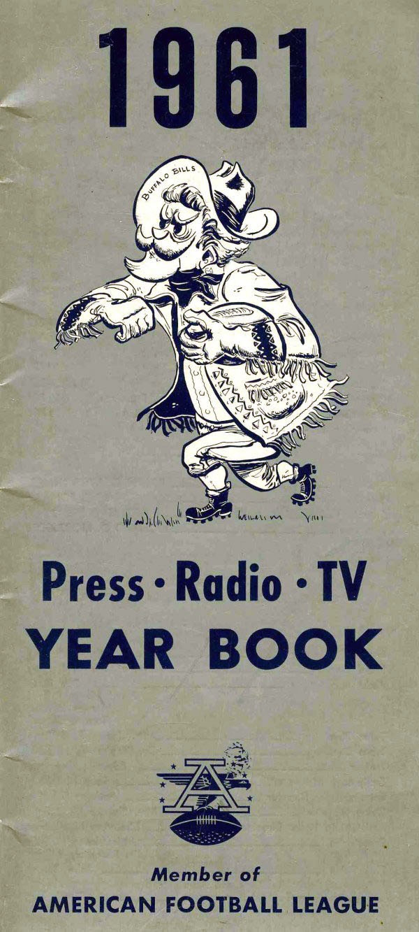 1961 Buffalo Bills media guide