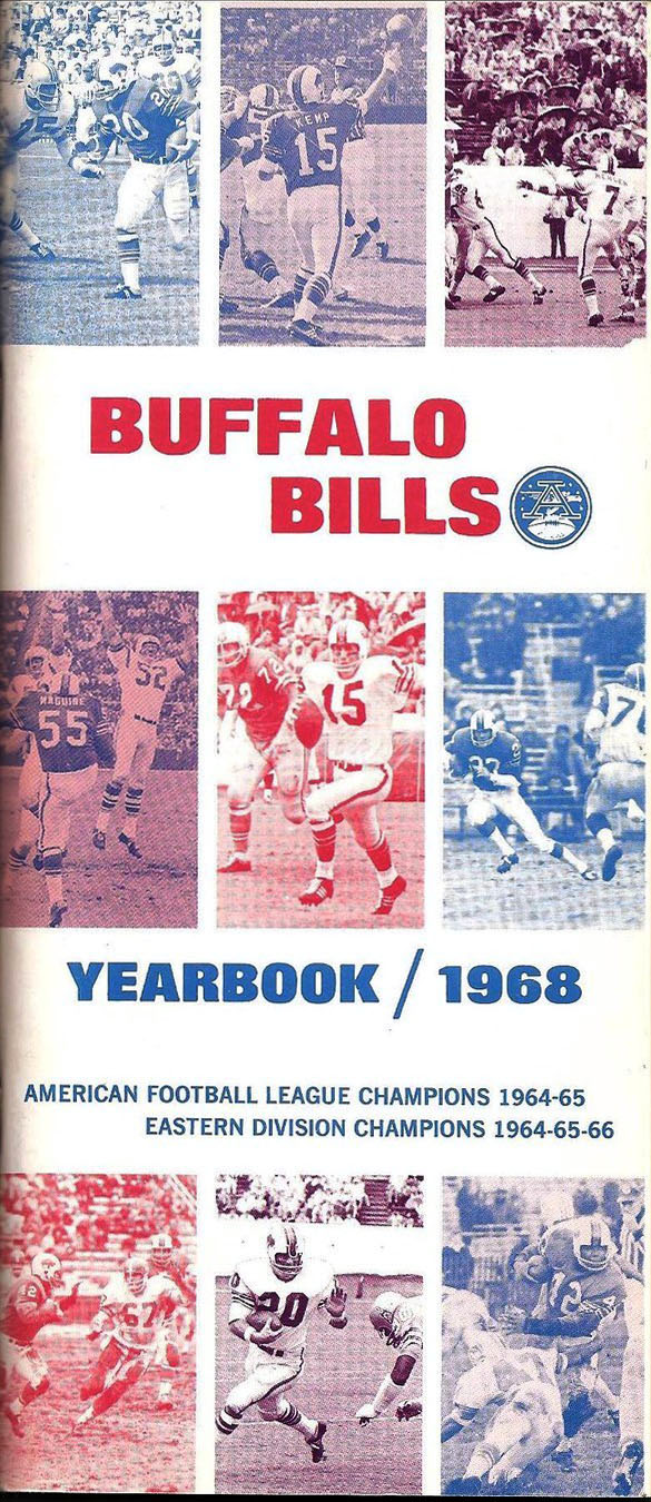 1968 Buffalo Bills media guide