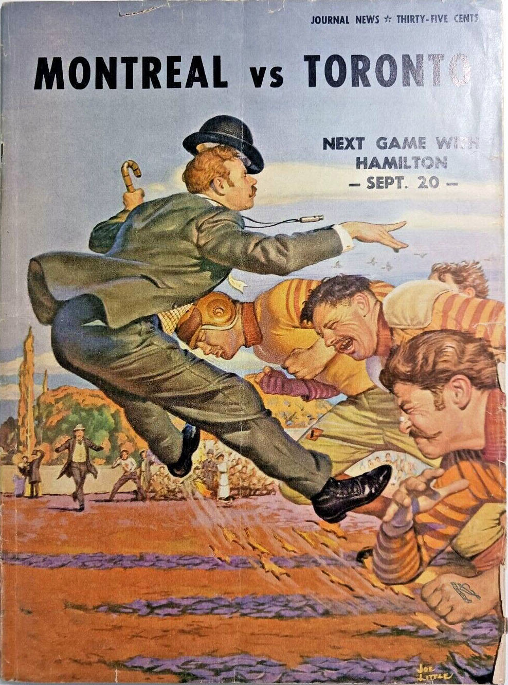 Montreal Alouettes vs. Toronto Argonauts (September 13, 1958)