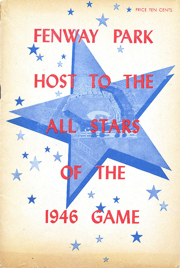 1946 Major League Baseball All-Star Game program