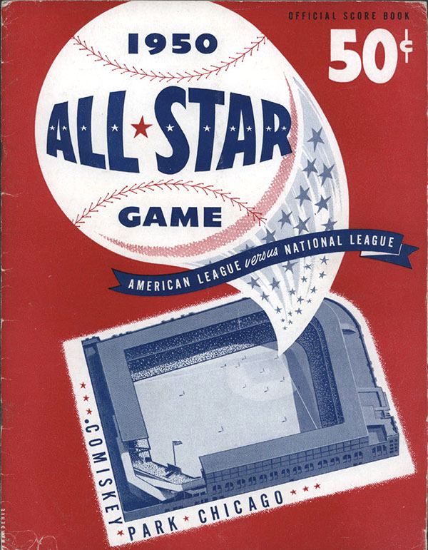1950 Major League Baseball All-Star Game program