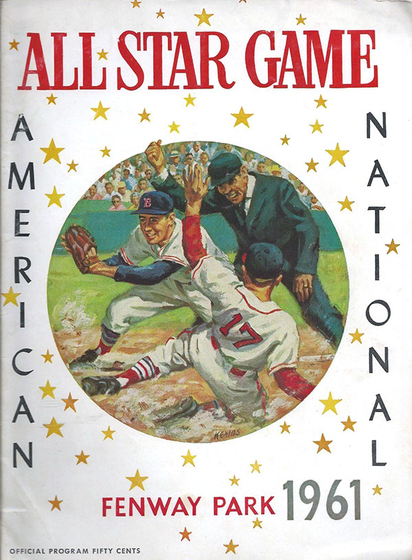 1961 Major League Baseball All-Star Game program