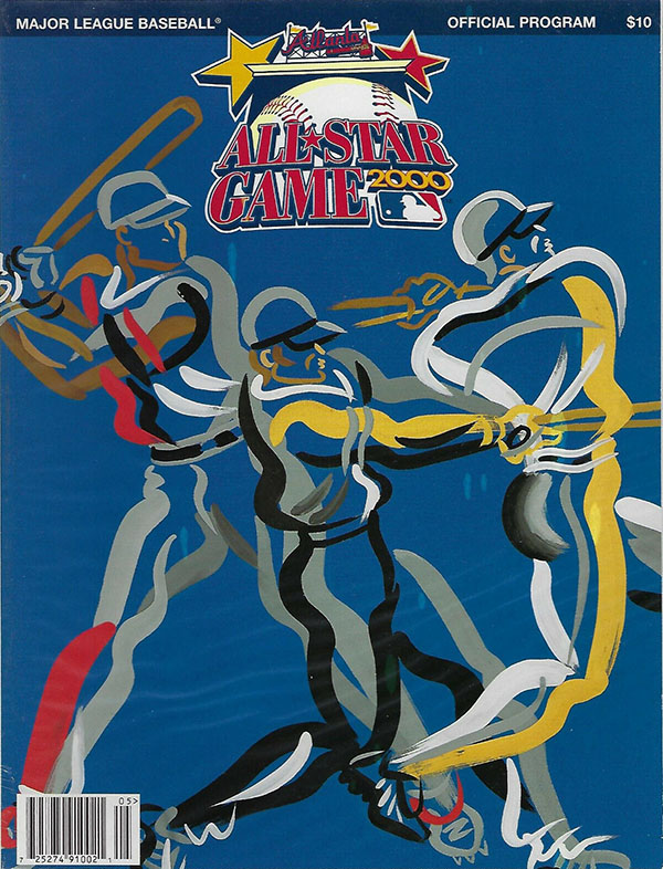 2000 Major League Baseball All-Star Game program