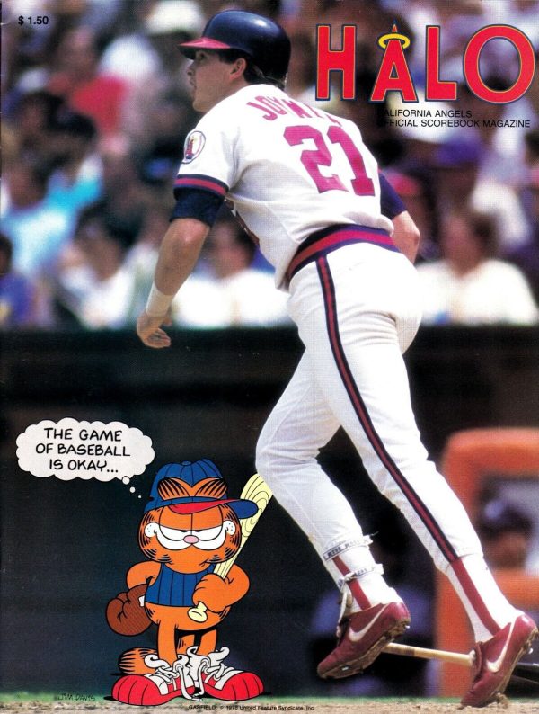 1989 California Angels program