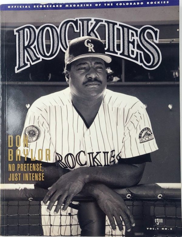 1993 Colorado Rockies program