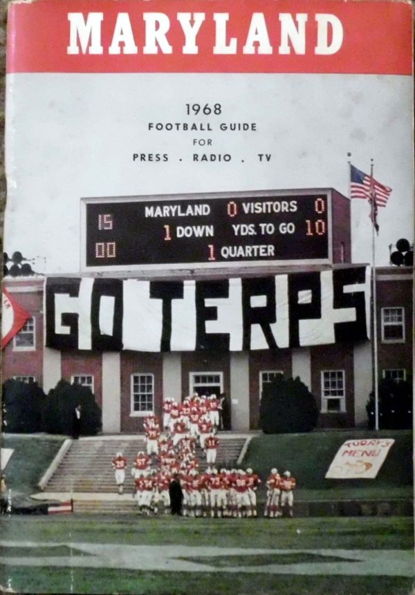 1968 Maryland Terrapins Football Media Guide