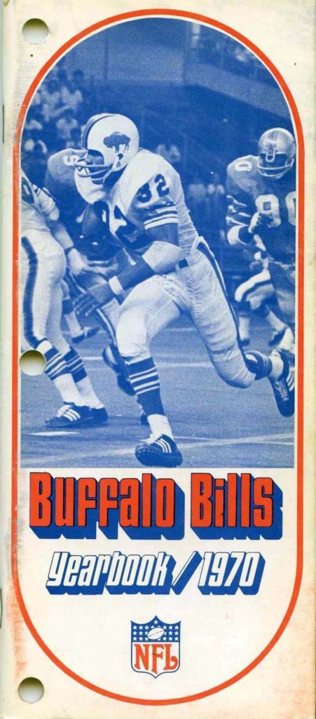 1970 Buffalo Bills media guide