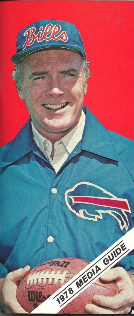 1978 Buffalo Bills media guide