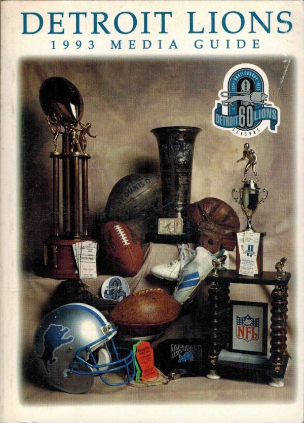 NFL Media Guide: Detroit Lions (1993)