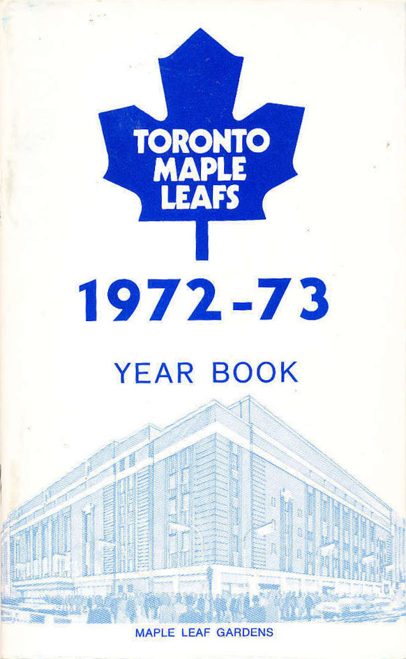 NHL Media Guide: Toronto Maple Leafs (1972-73)