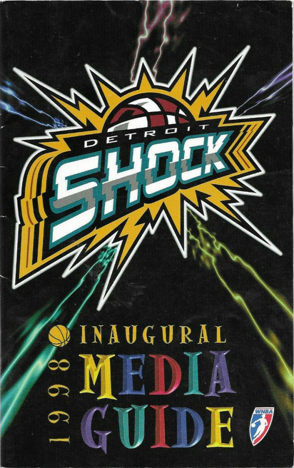 1998 Detroit Shock media guide