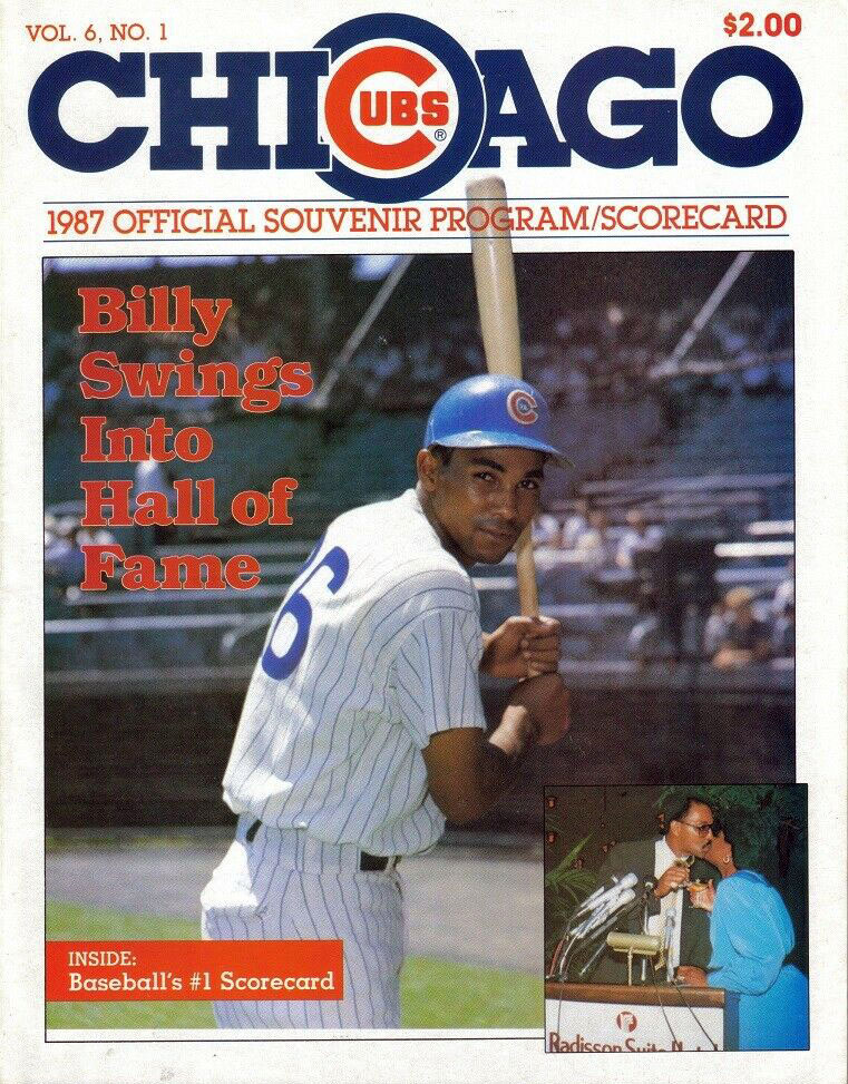 MLB Program: Chicago Cubs (1987)