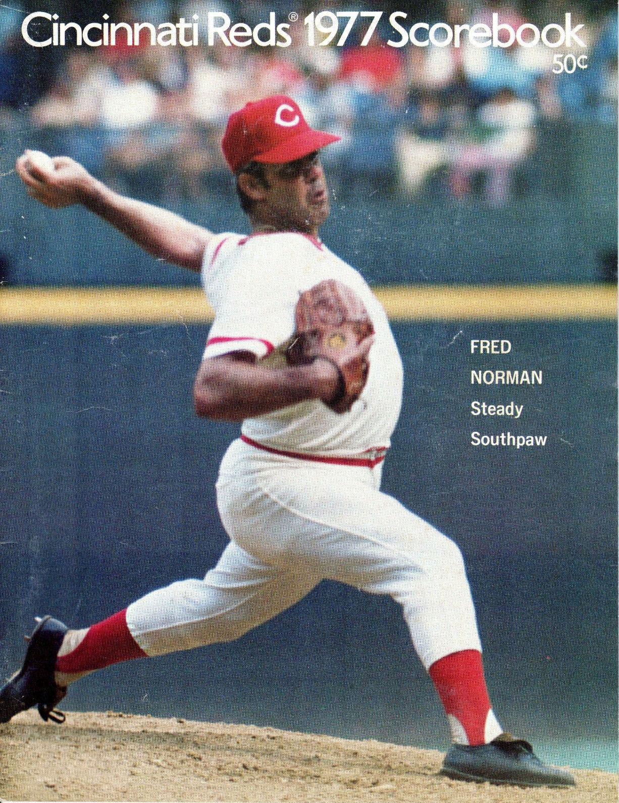 MLB Program: Cincinnati Reds (1977)