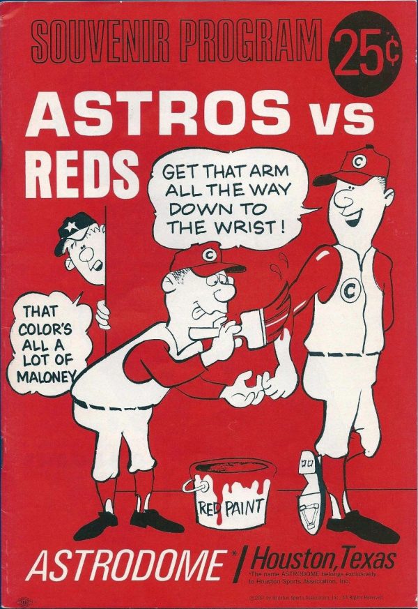 MLB Program: Houston Astros (1967)