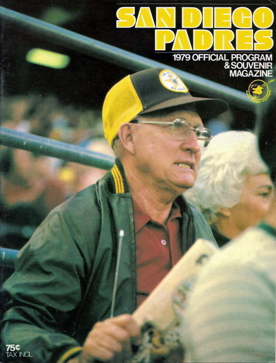 MLB Program: San Diego Padres (1979)