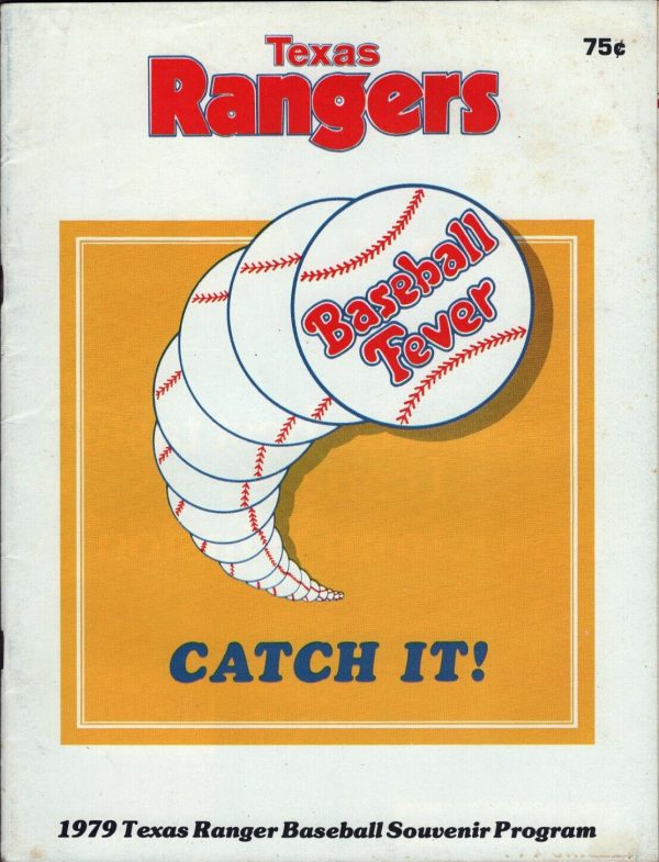 MLB Program: Texas Rangers (1979)