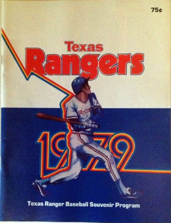 MLB Program: Texas Rangers (1979)