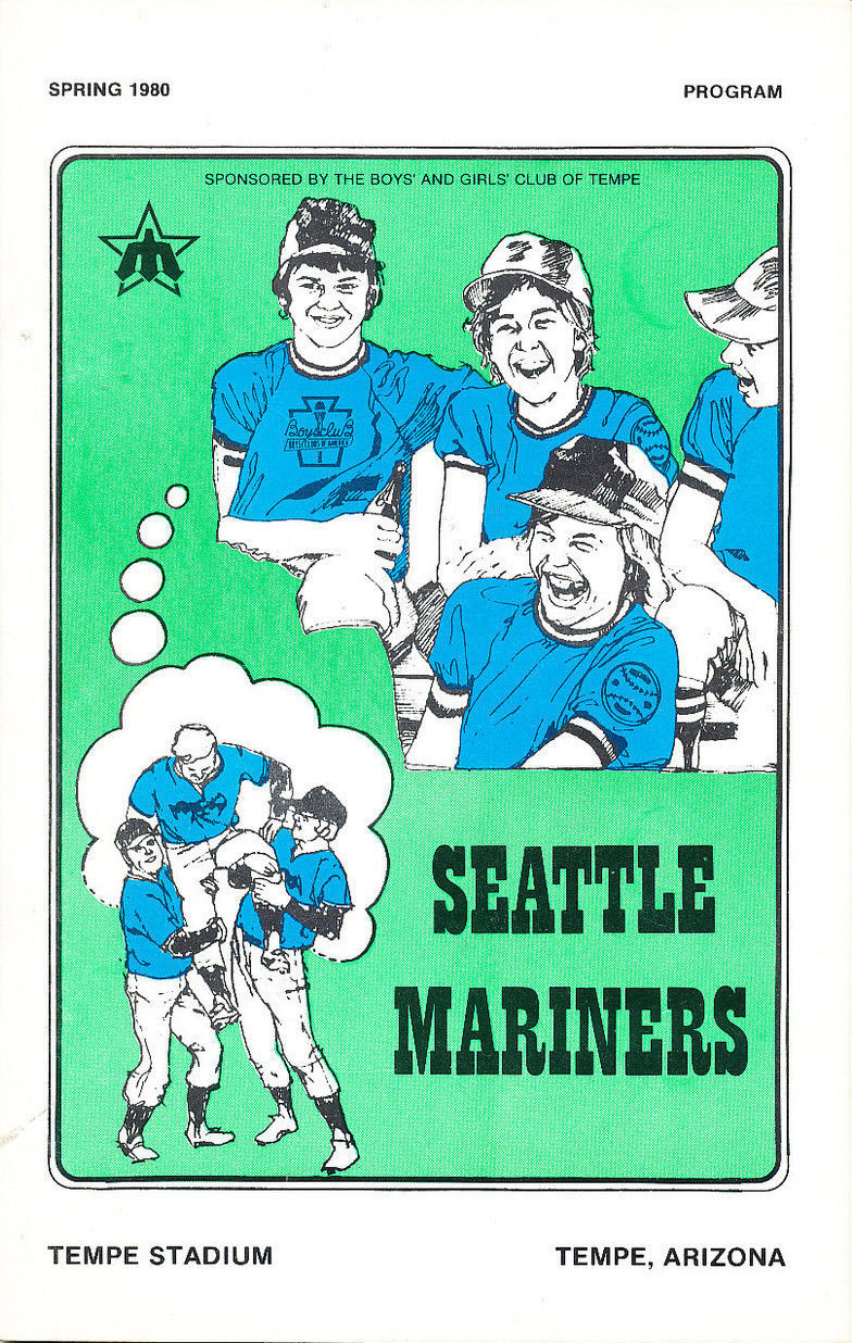 MLB Spring Training Program: Seattle Mariners (1980)
