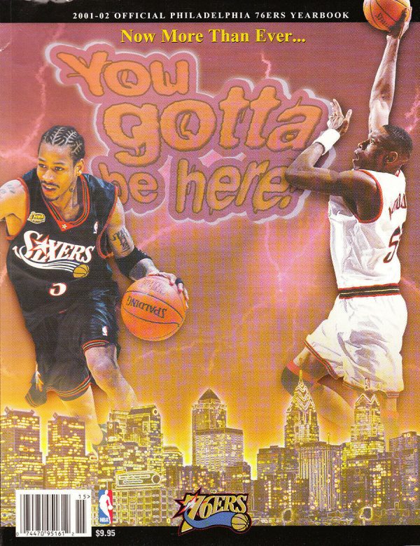 2001-02 Philadelphia 76ers yearbook